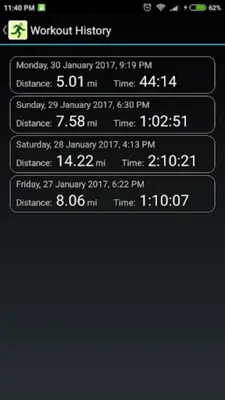 Pace Control - running pacer android App screenshot 2