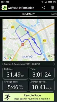 Pace Control - running pacer android App screenshot 6